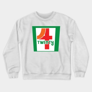 4 Twenty Gas Station Logo Crewneck Sweatshirt